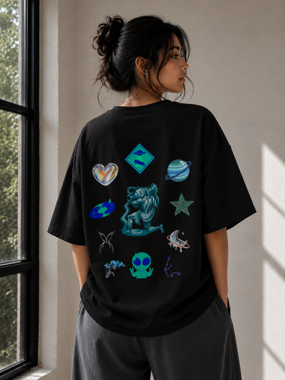 Streetigic Aquarius Oversized T-Shirt