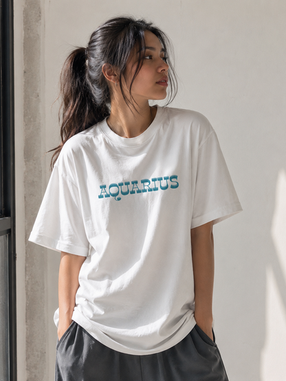Streetigic Aquarius Oversized T-Shirt