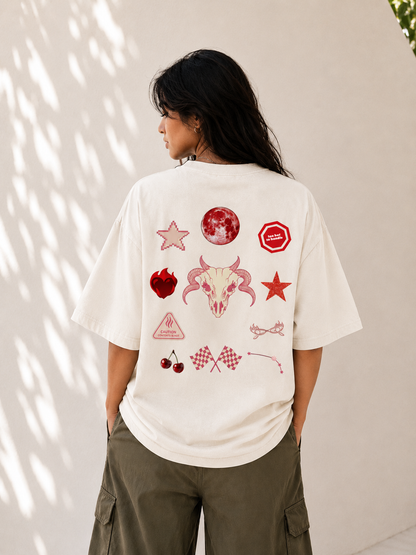 Streetigic Oversized Aries T-Shirt