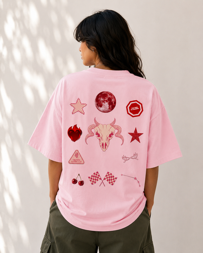 Streetigic Oversized Aries T-Shirt