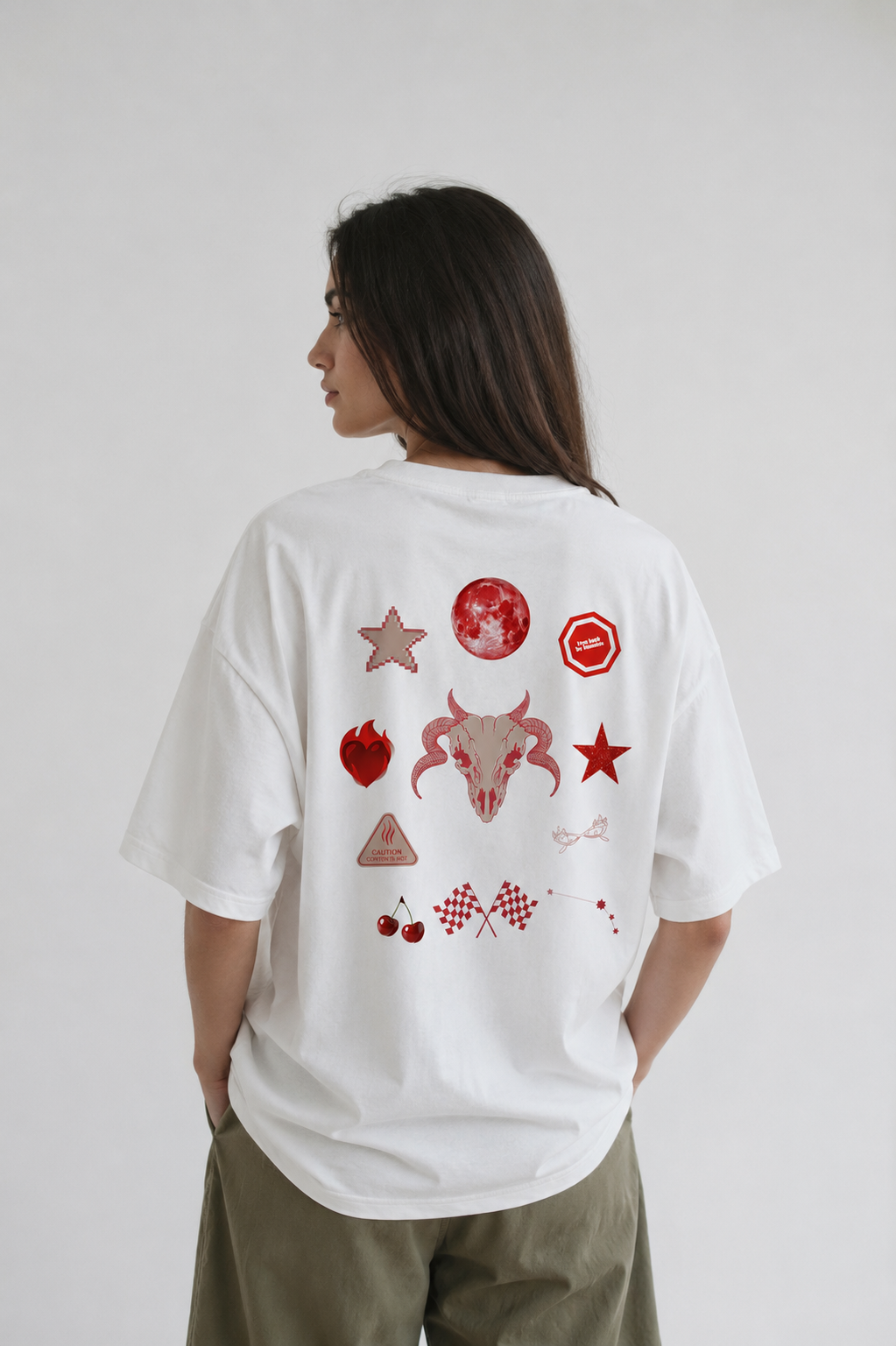 Streetigic Oversized Aries T-Shirt