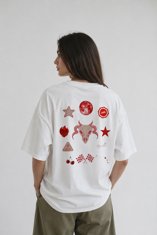 Streetigic Oversized Aries T-Shirt