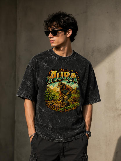 Streetigic Aura-Farming Oversized Tee