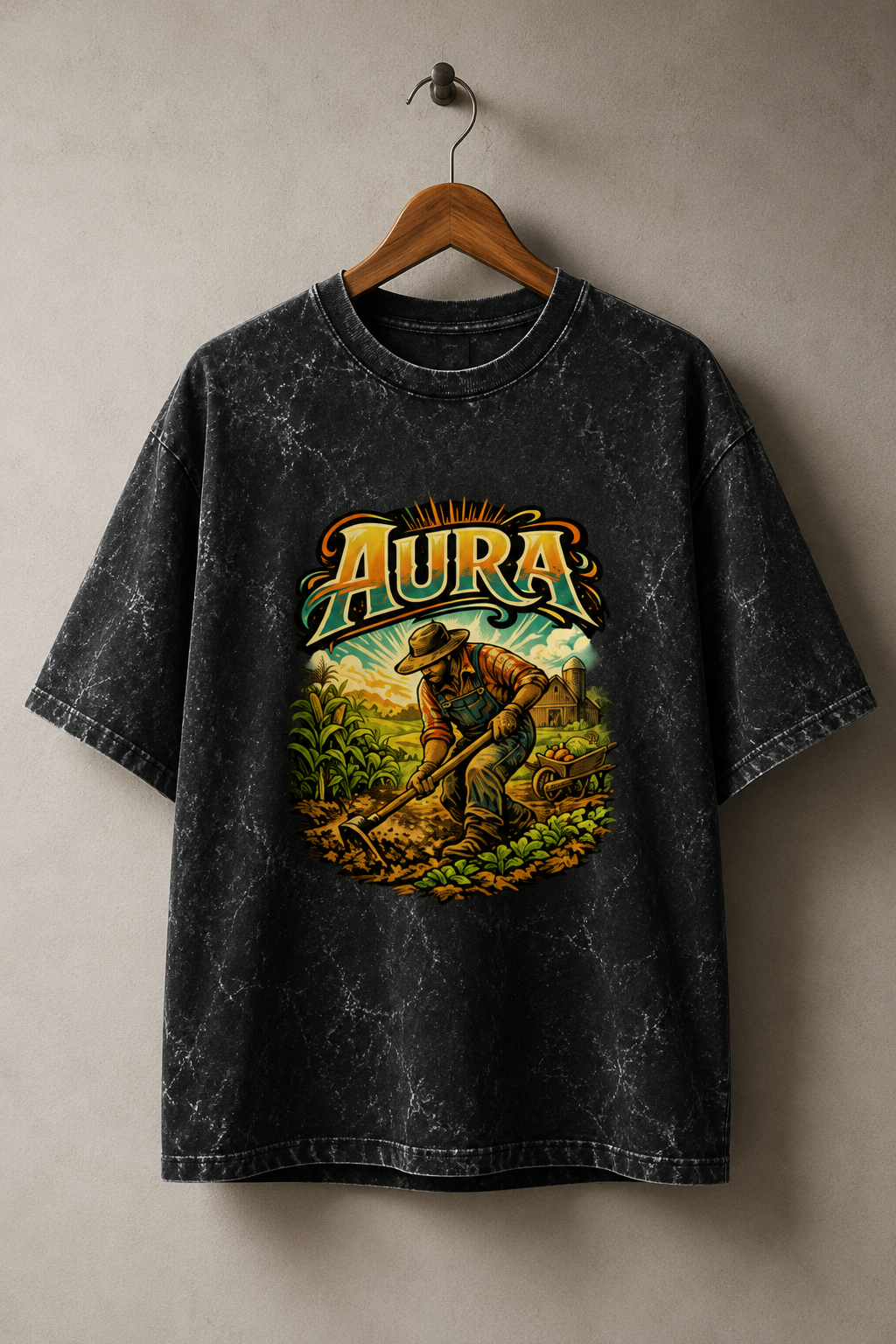 Streetigic Unisex Aura-Farming Oversized Tee