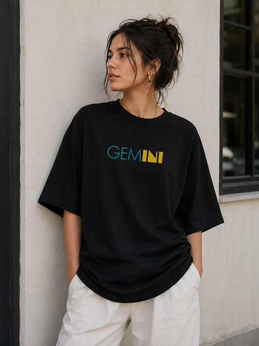 Streetigic Oversized Gemini T-Shirt