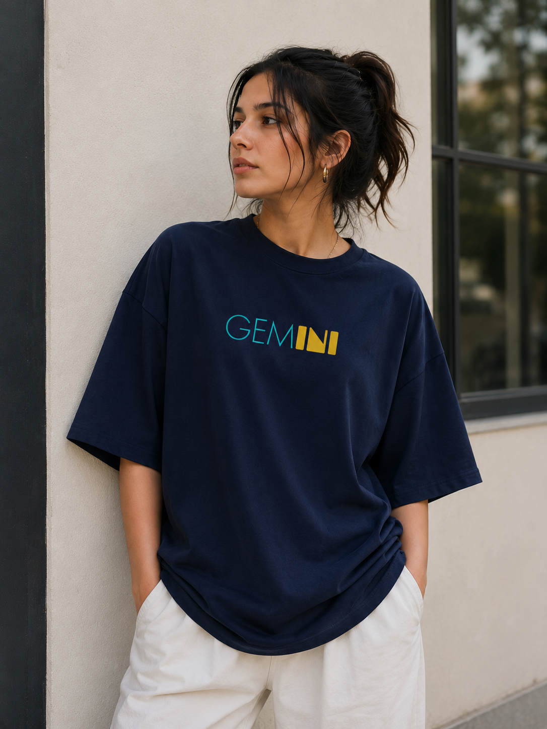 Streetigic Oversized Gemini T-Shirt