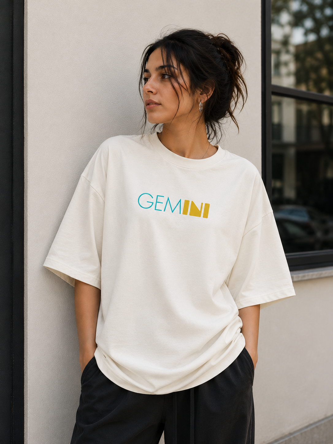 Streetigic Oversized Gemini T-Shirt