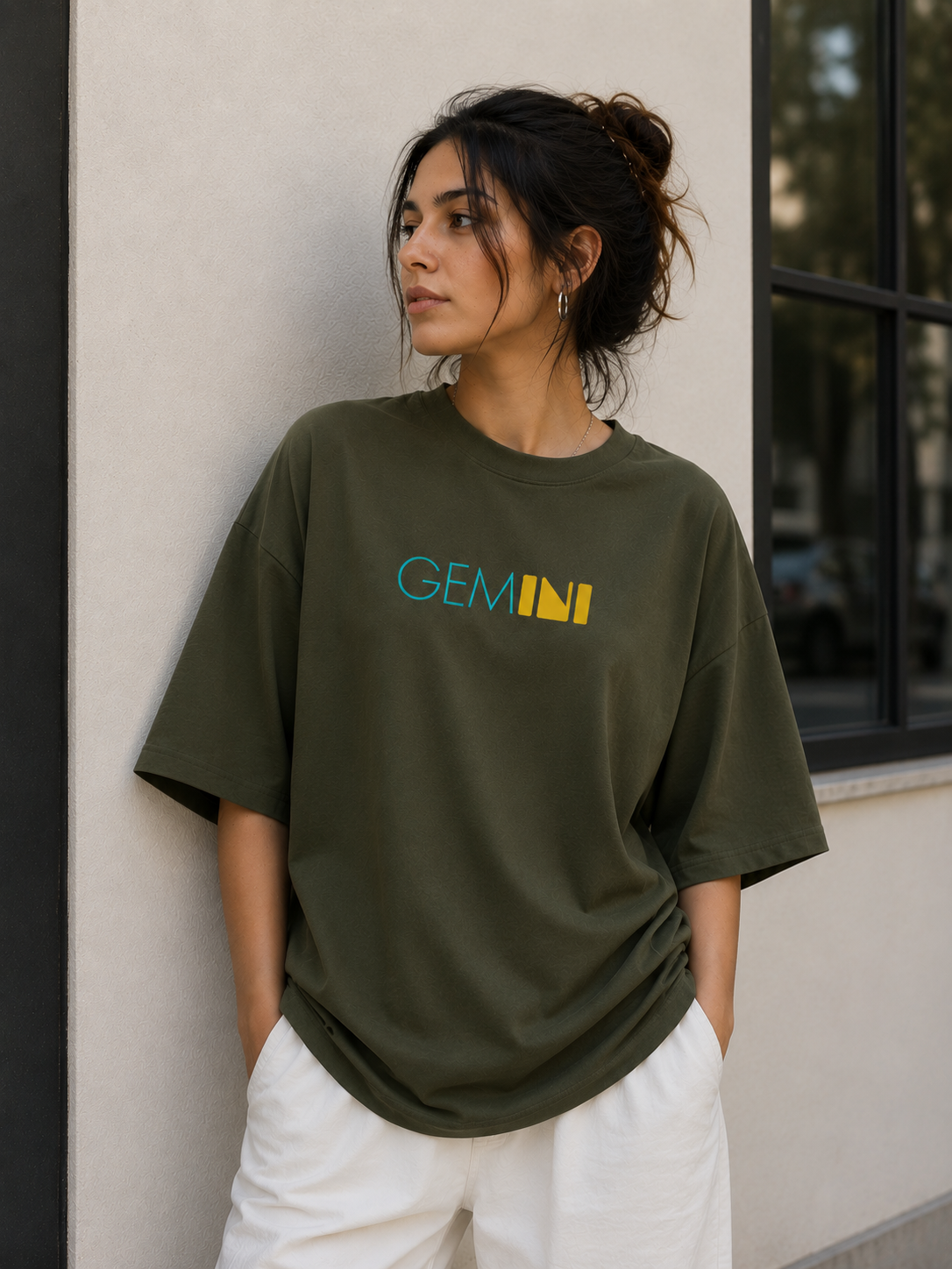 Streetigic Oversized Gemini T-Shirt