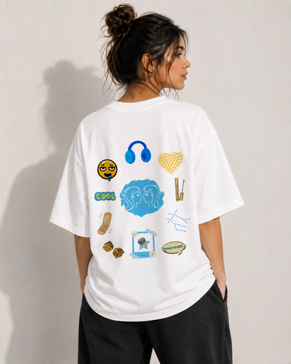 Streetigic Oversized Gemini T-Shirt