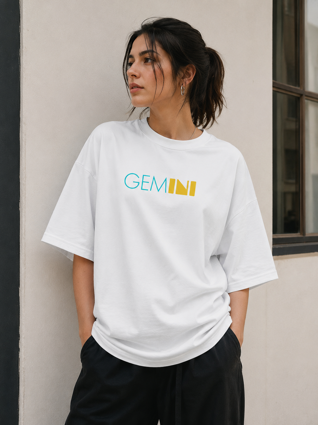 Streetigic Oversized Gemini T-Shirt