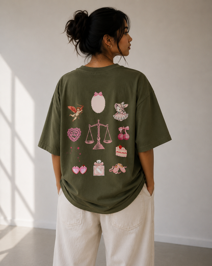 Streetigic Oversized Libra T-Shirt