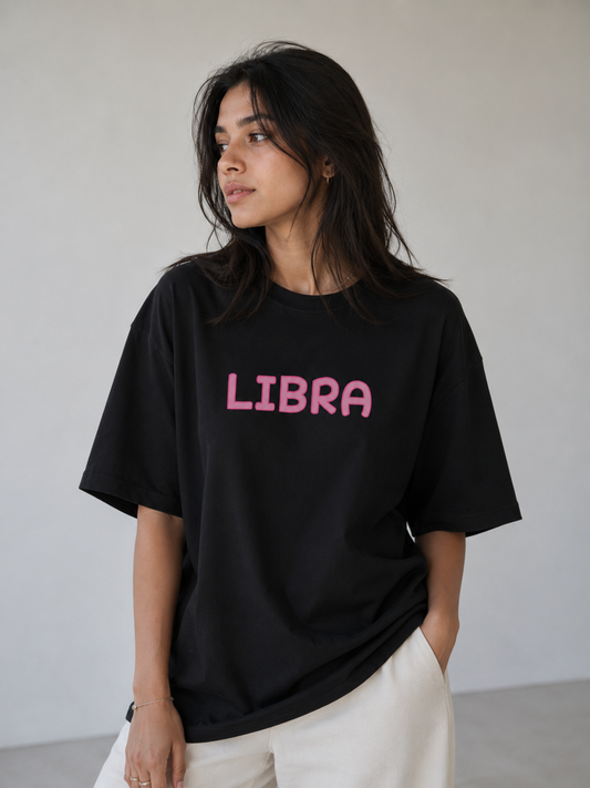 Streetigic Oversized Libra T-Shirt