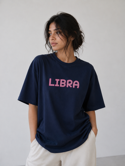 Streetigic Oversized Libra T-Shirt