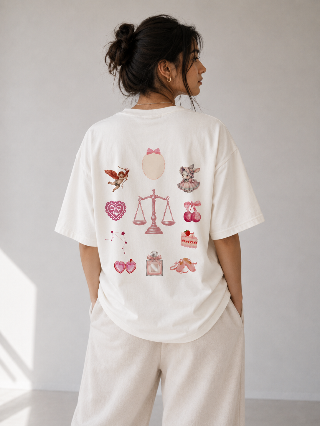 Streetigic Oversized Libra T-Shirt