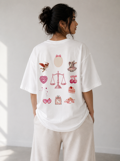 Streetigic Oversized Libra T-Shirt