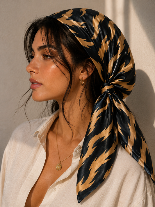 Streetigic Midnight Tiger Scarf