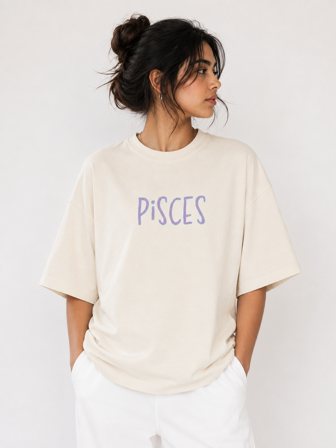 Streetigic Pisces Oversized T-Shirt