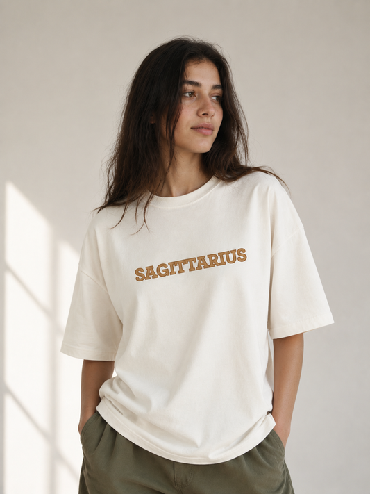 Streetigic Sagittarius Oversized T-Shirt