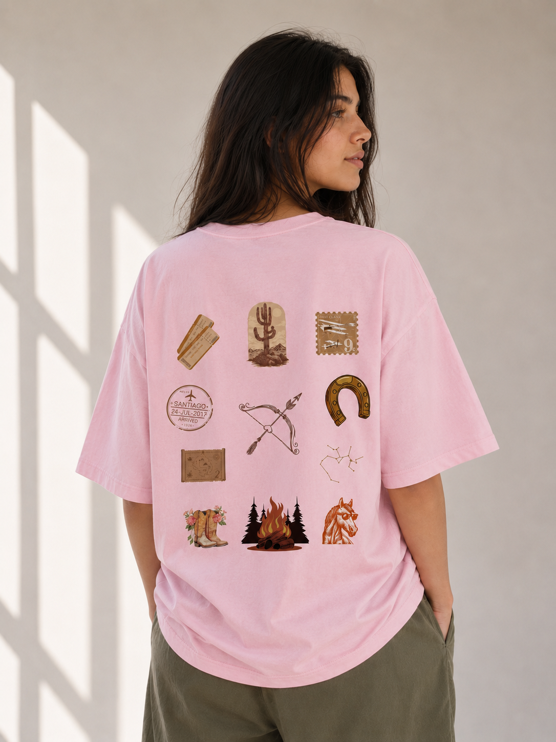 Streetigic Sagittarius Oversized T-Shirt