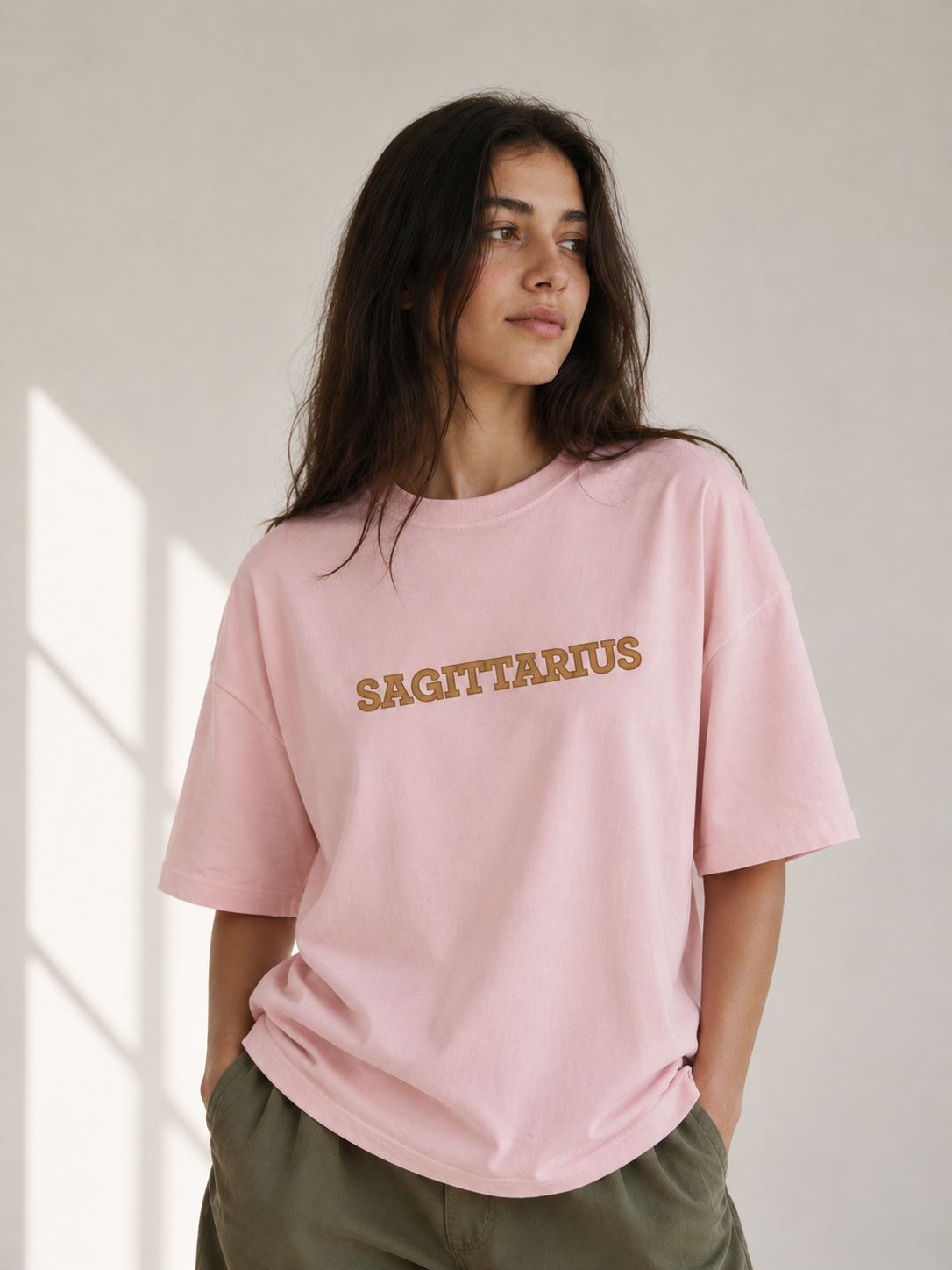 Streetigic Sagittarius Oversized T-Shirt