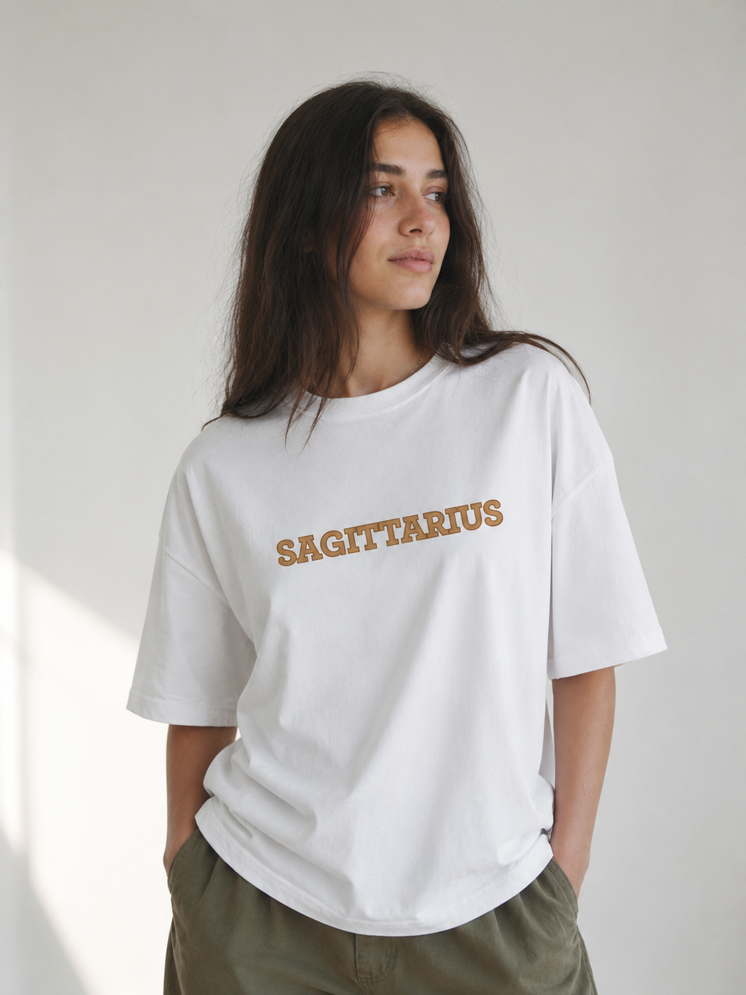 Streetigic Sagittarius Oversized T-Shirt