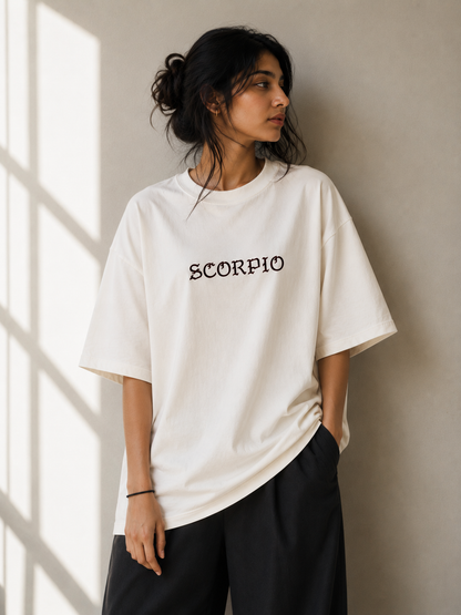 Streetigic Scorpio Oversized T-Shirt