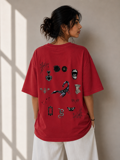Streetigic Scorpio Oversized T-Shirt
