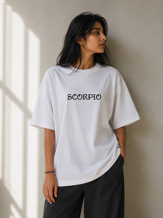 Streetigic Scorpio Oversized T-Shirt