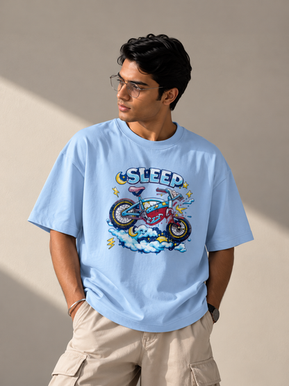 Streetigic 'Sleep Cycle' Oversized  T-Shirt