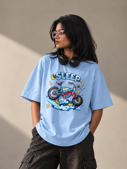 Streetigic 'Sleep Cycle' Oversized  T-Shirt