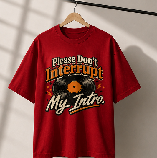 Streetigic Unisex Intro Oversized  T-Shirt